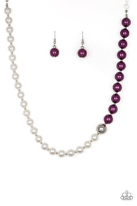 5th Avenue A-Lister Purple Necklace