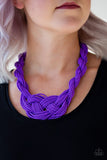 A Standing Ovation Purple Necklace
