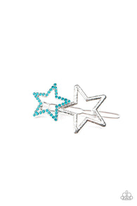 Let's Get This Party Star-ted Blue Hair Clip