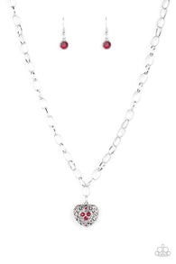 No Love Lost Red Necklace
