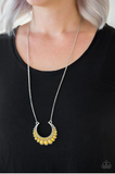 Count to Zen Yellow Necklace