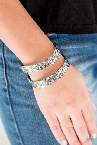 Garden Goddess Silver Bracelet
