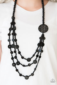 Jungle Jive Black Necklace