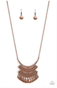 Under the Empress-ion Copper Necklace