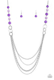 Vividly Vivid Purple Necklace