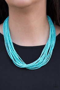 Wide Open Spaces Blue Necklace