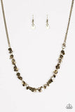 Year to Shimmer Brass Necklace