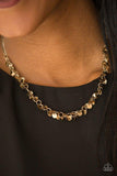 Year to Shimmer Brass Necklace