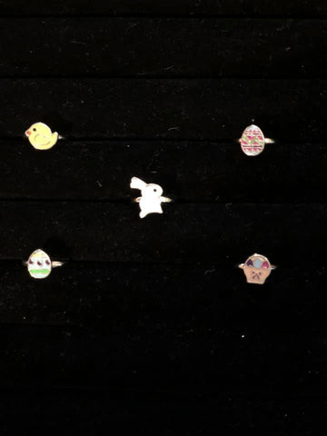 5 Piece Easter Ring Set Starlet Shimmer