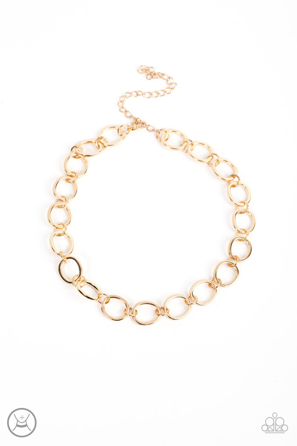 90s Nostalgia - Gold Choker, Paparazzi Accessories