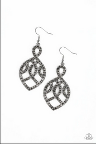 A Grand Statement Silver Earrings