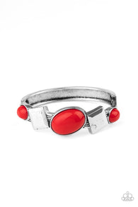 Abstract Appeal Red Bracelet