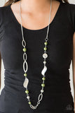All About Me Green Necklace