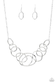 All Around Radiance - Silver Necklace