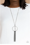 Apparatus Applique Black Necklace