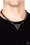 Arrowed Admiral - Black Urban Necklace