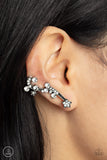 Astral Anthem - White Post Ear Crawlers Earrings