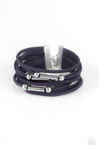 Back To BACKPACKER - Blue Urban Bracelet