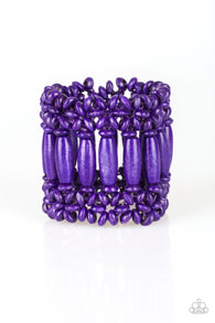 Barbados Beach Purple Bracelet