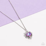 Be Still My Heart - Purple Necklace