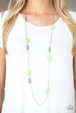 Beachfront Beauty Green Necklace