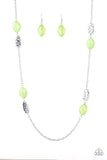 Beachfront Beauty Green Necklace