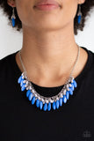 Bead Binge Blue Necklace