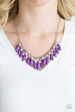 Bead Binge Purple Necklace-ShelleysBling.com-ShelleysPaparazzi.com