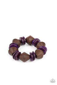 Bermuda Boardwalk - Purple Bracelet