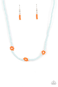 Bewitching Beading - Orange Necklace