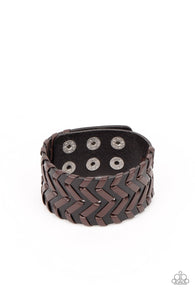 Biker Badlands - Black Urban Bracelet