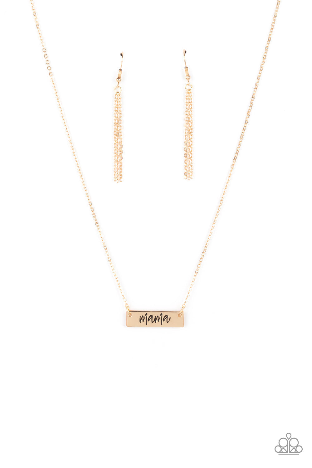 Mama Gold Necklace | The perfect way to say 'I love you' without words |  Nanda Jewelry