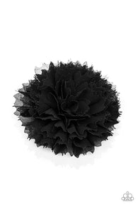Bloom-tastic Black Hairclip