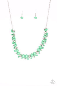 Brags To Riches Green Necklace