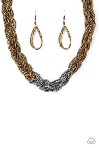 Brazilian Brilliance Multi Necklace-ShelleysBling.com-ShelleysPaparazzi.com