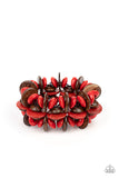 Caribbean Canopy - Red Bracelet