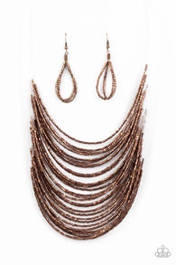 Catwalk Queen Copper Necklace