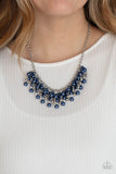 Champagne Dreams - Blue Necklace