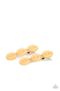Charismatically Citrus - Orange Hair Clip