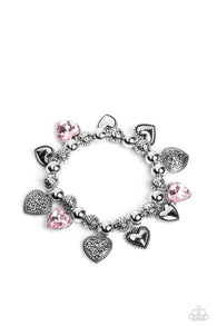 Charming Crush - Pink Bracelet