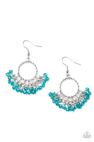 Charmingly Cabaret Blue Earrings