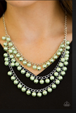 Chicly Classic Green Necklace