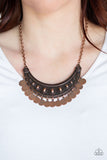 Chime's Up Copper Necklace