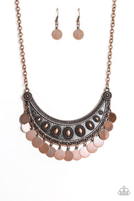 Chime's Up Copper Necklace