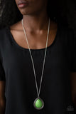 Chroma Courageous Green Necklace