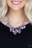 Chroma Drama Purple Necklace