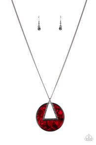 Chromatic Couture - Red Necklace