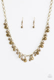 City Couture Brass Necklace and Bracelet Set-ShelleysBling.com-ShelleysPaparazzi.com