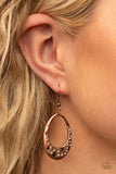 Classic Keepsake - Copper Earrings