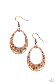 Classic Keepsake - Copper Earrings